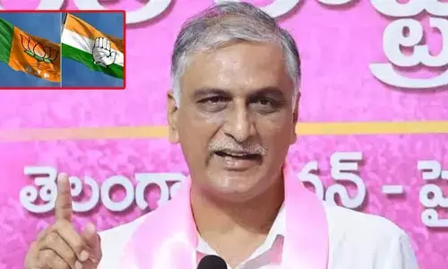 Harish Rao: గ్రామాల్లోకి వచ్చే కాంగ్రెస్, బీజేపీ నాయకులను నిలదీయండి: హరీశ్ రావు