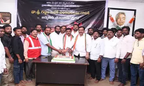 ఘ‌నంగా మంత్రి వివేక్ వెంక‌ట‌స్వామి జ‌న్మ‌దిన వేడుక‌లు