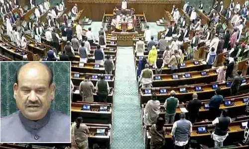 లోక్‌సభలో నినాదాల హోరు.. SIRపై చర్చకు విపక్షాల పట్టు, సభ వాయిదా
