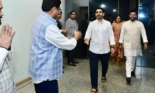 ఢిల్లీ చేరుకున్న మంత్రి లోకేశ్.. రేపు కేంద్రమంత్రులతో భేటీ