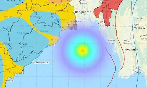 బంగాళాఖాతంలో 4.2 తీవ్రతతో భూకంపం