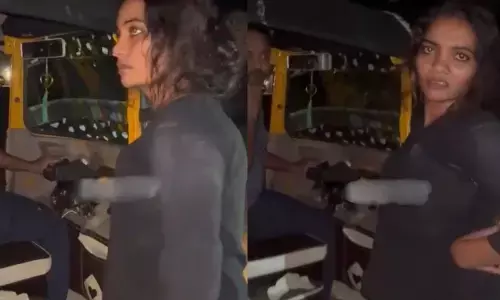 హైదరాబాద్‌లో మద్యం మత్తులో యువతి హల్ చల్.. వీడియో వైరల్