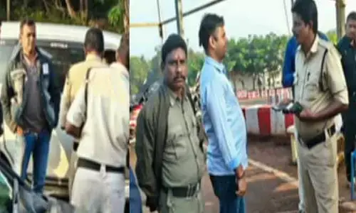 Breaking: శ్రీశైలంలో గన్ కలకలం
