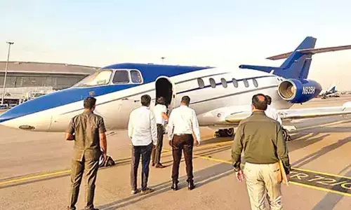 ఫాల్కన్ కంపెనీ విమానాన్ని వేలానికి పెట్టిన ఈడి
