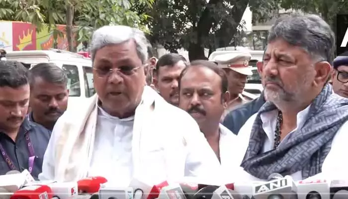 హైకమాండ్ ఆదేశించిన వెంటనే డీకే సీఎం అవుతారు: సీఎం సిద్దరామయ్య హైకమాండ్ ఆదేశించిన వెంటనే డీకే సీఎం అవుతారు: సీఎం సిద్దరామయ్య