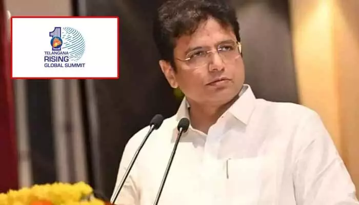 Sridhar Babu: గ్లోబల్ సమ్మిట్ ఏర్పాట్లు ఆలస్యం.. మంత్రి శ్రీధర్ బాబు ఆగ్రహం Sridhar Babu: గ్లోబల్ సమ్మిట్ ఏర్పాట్లు ఆలస్యం.. మంత్రి శ్రీధర్ బాబు ఆగ్రహం