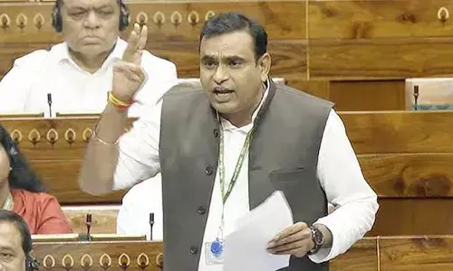 ఔటర్ రీజినల్ రింగ్ రైల్వే లైన్ ప్రాజెక్టుపై లోక్‌సభలో ఎంపీ చామల కీలక డిమాండ్
