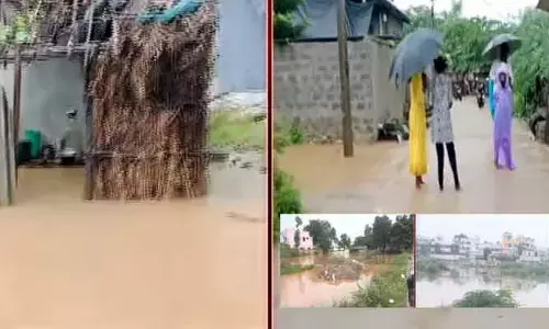 నెల్లూరు, గూడూరులో భారీ వర్షం.. పరిస్థితి దారుణం