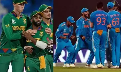 విశాఖలో మూడో వన్డే మ్యాచ్.. అడుగు పెట్టిన భారత్, సౌతాఫ్రికా టీమ్స్
