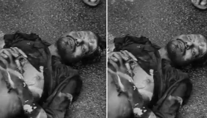 తీన్మార్ మల్లన్న ఆఫీస్ ఎదుట యువకుడి ఆత్మహత్యాయత్నం తీన్మార్ మల్లన్న ఆఫీస్ ఎదుట యువకుడి ఆత్మహత్యాయత్నం