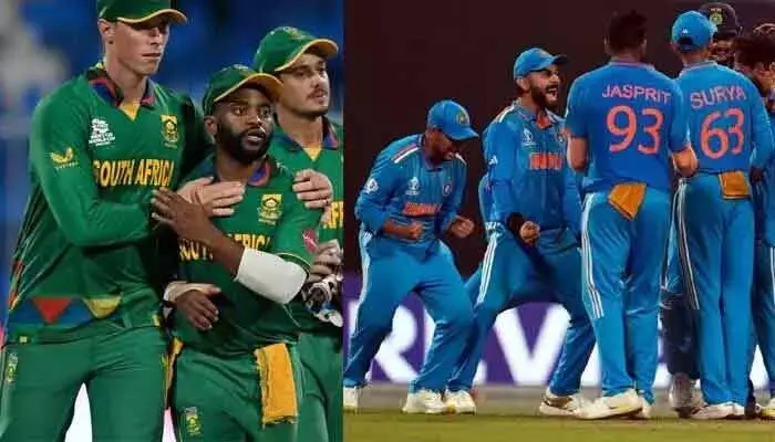 విశాఖలో మూడో వన్డే మ్యాచ్.. అడుగు పెట్టిన భారత్, సౌతాఫ్రికా టీమ్స్ విశాఖలో మూడో వన్డే మ్యాచ్.. అడుగు పెట్టిన భారత్, సౌతాఫ్రికా టీమ్స్