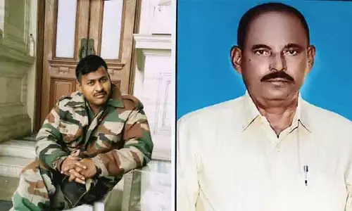 దేశ సేవలో ముందు.. గ్రామ సేవకై నామినేషన్