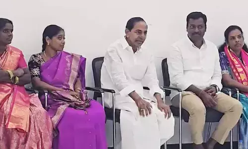 కొత్త సర్పంచులతో కేసీఆర్ భేటీ..