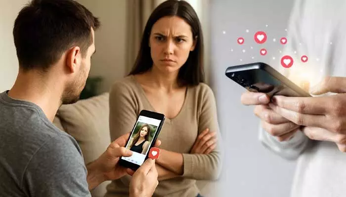 పరాయి మహిళా ఫొటోకు లైక్ కొట్టిన భర్త.. భరణం ఇప్పించాలని కోర్టుకెక్కిన భార్య! పరాయి మహిళా ఫొటోకు లైక్ కొట్టిన భర్త.. భరణం ఇప్పించాలని కోర్టుకెక్కిన భార్య!