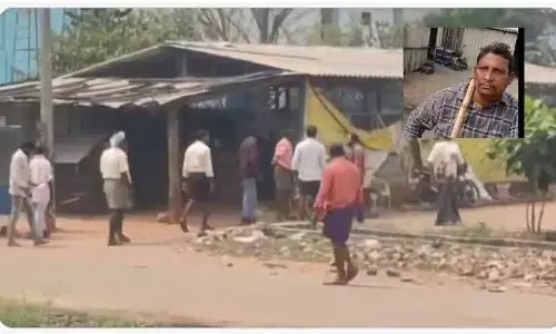 బాపట్ల | ద్రోణాదులలో వీఆర్ఏ వీరంగం!!