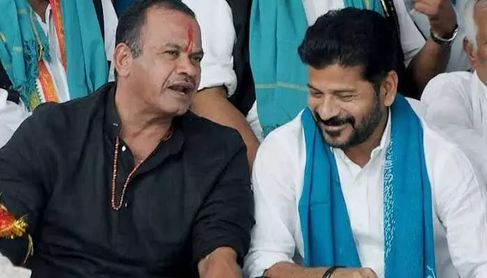 ‘రేవంత్ను తిడితే ఊరుకోను’.. మంత్రి కోమటిరెడ్డి కీలక వ్యాఖ్యలు ‘రేవంత్ను తిడితే ఊరుకోను’.. మంత్రి కోమటిరెడ్డి కీలక వ్యాఖ్యలు
