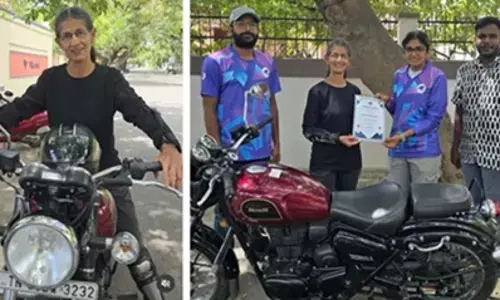 అమ్మో బామ్మా.. రెండు రోజుల్లో బుల్లెట్ డ్రైవింగ్.!