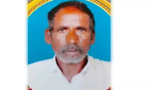 చెరువులో ప‌డి వృద్ధుడు మృతి
