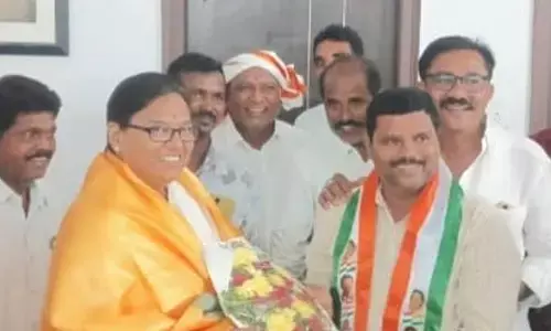 కాంగ్రెస్‌లో చేరిన మాజీ సర్పంచ్ శంకర్ రావు