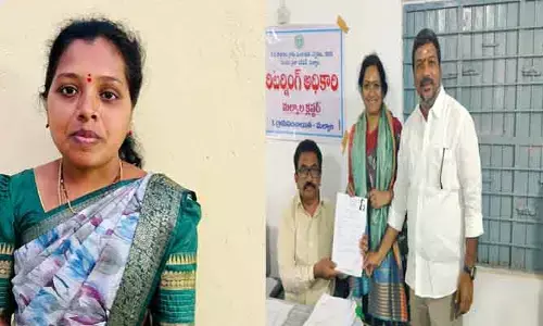 సాప్ట్ వేర్ కొలువు వ‌దిలి స‌ర్పంచ్ బ‌రిలో..!