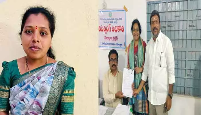 సాప్ట్ వేర్ కొలువు వదిలి సర్పంచ్ బరిలో..! సాప్ట్ వేర్ కొలువు వదిలి సర్పంచ్ బరిలో..!