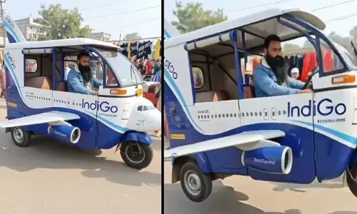 చవక చవక.. మార్కెట్‌లోకి ఇండిగో ఆటోలు! విమానాల రద్దుపై వీడియో.. వైరల్