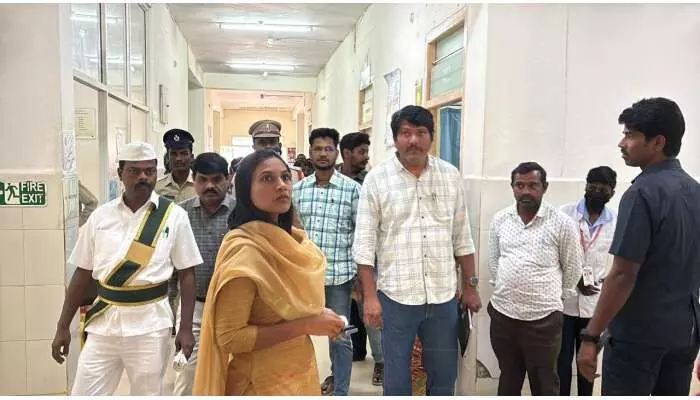 కలెక్టర్ సీరియస్..! కలెక్టర్ సీరియస్..!