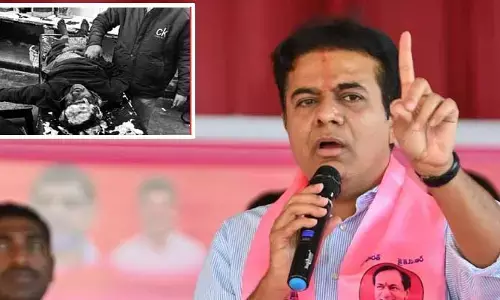 కాంగ్రెస్ అరాచకాలను ఉపేక్షించం తుంగతుర్తి ఘటనపై కేటీఆర్ ఆగ్రహం