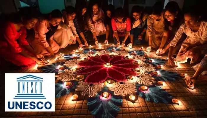 సాంస్కృతిక వారసత్వ పండుగగా దీపావళి.. గుర్తించిన యునెస్కో సాంస్కృతిక వారసత్వ పండుగగా దీపావళి.. గుర్తించిన యునెస్కో