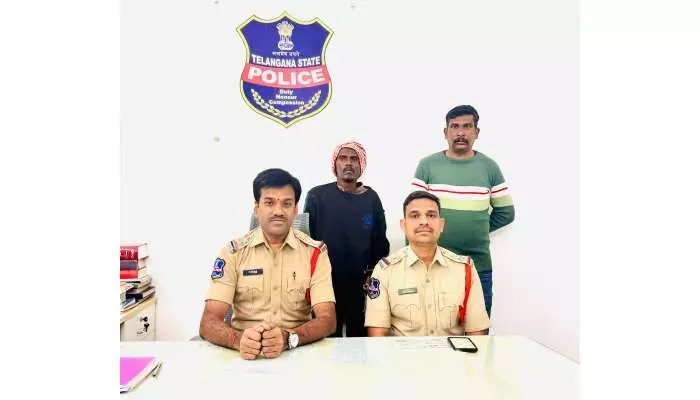 హత్య కేసును చేధించిన పోలీసులు హత్య కేసును చేధించిన పోలీసులు