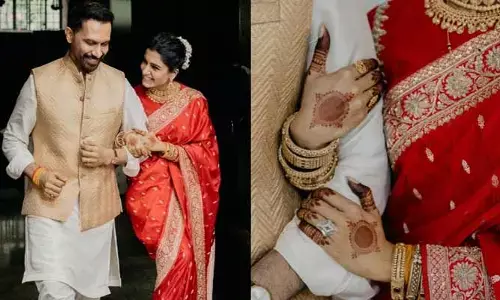 పెళ్లి తర్వాత ఆ ఫొటో షేర్ చేసిన సమంత వదిన..  ఇలానే హ్యాపీగా చూసుకోండి ప్లీజ్ అంటూ నెటిజన్స్ కామెంట్స్