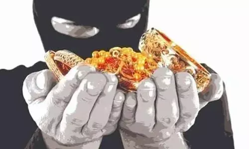 మలక్‌పేటలో దోపిడీ దొంగల బీభత్సం.. భారీగా నగదు, బంగారం అపహరణ