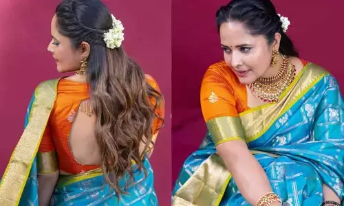 చీరలో చందమామలా మెరిసిపోతున్న నటి.. ఇలా పద్ధతిగా ఉండొచ్చు కదా అంటూ నెటిజన్ల కామెంట్స్