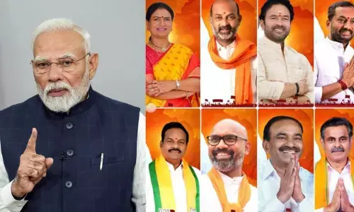 మీకంటే అసదుద్దీన్ ఓవైసీ బెటర్.. తెలంగాణ బీజేపీ ఎంపీలపై మోడీ సీరియస్