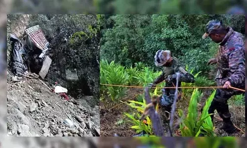 లోయలో పడిన ట్రక్కు.. 22 మంది కార్మికులు మృతి