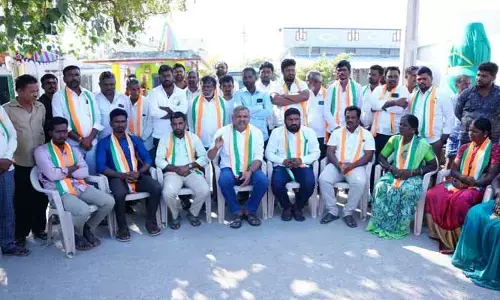 స్వార్థం కోసమే సస్పెండ్: జిల్లా కాంగ్రెస్ నాయకుడు గుర్రం లక్ష్మారెడ్డి