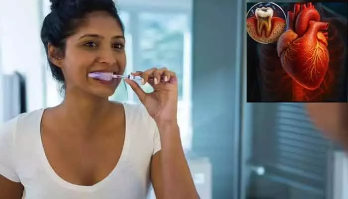 Health : రాత్రిళ్లు బ్రష్ చేయడం మానేస్తున్నారా..? మీ గుండెకు ముప్పు పొంచి ఉన్నట్లే! Health : రాత్రిళ్లు బ్రష్ చేయడం మానేస్తున్నారా..? మీ గుండెకు ముప్పు పొంచి ఉన్నట్లే!
