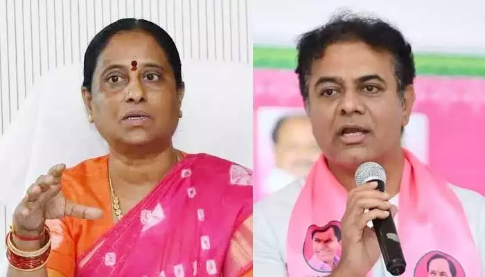 మంత్రి కొండా సురేఖకు నాన్బెయిలబుల్ వారెంట్ మంత్రి కొండా సురేఖకు నాన్బెయిలబుల్ వారెంట్