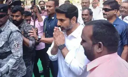 డాన్ బాస్కో పాఠశాల వేడుకలకు హాజరైన మంత్రి లోకేశ్