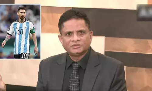 మెస్సీ కోల్‌కతా ఘటన.. ఈవెంట్‌ ఆర్గనైజర్‌ అరెస్ట్‌: వెస్ట్ బెంగాల్ డీజీపీ