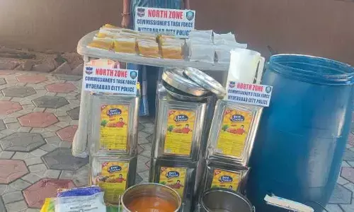 200కేజీల కల్తీ నెయ్యి స్వాధీనం.. అరెస్ట్