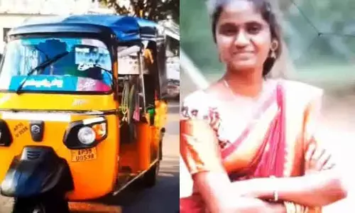ఘోరం.. తండ్రి కళ్లదుటే కూతురు దుర్మరణం