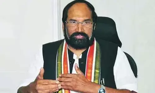 తెలంగాణ ప్రాజెక్టులకు నీటి కేటాయింపులు చేయండి.. జలశక్తి శాఖ కార్యదర్శికి మంత్రి ఉత్తమ్ లేఖ