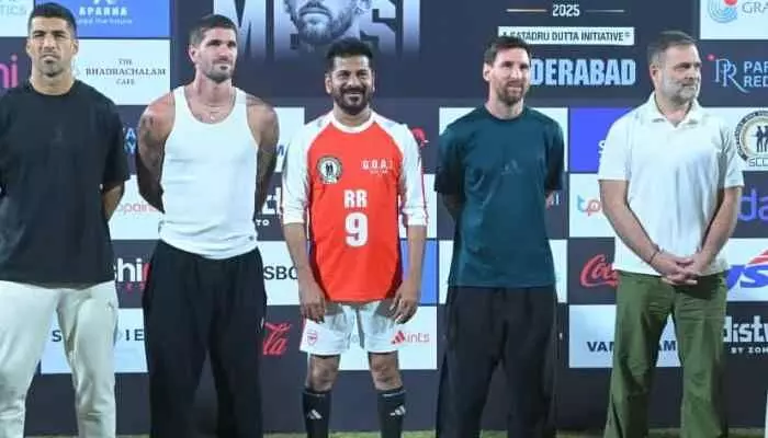 రాత్రి ఫలక్ నుమా ప్యాలెస్ డిన్నర్, మెస్సి సండే షెడ్యూల్ ఇదే రాత్రి ఫలక్ నుమా ప్యాలెస్ డిన్నర్, మెస్సి సండే షెడ్యూల్ ఇదే