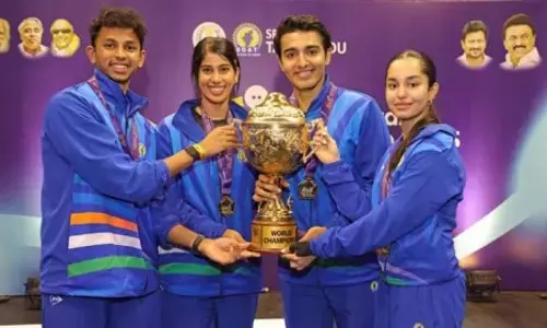 Squash : చరిత్ర సృష్టించిన భారత్.. తొలిసారిగా ప్రపంచకప్ టైటిల్ కైవసం