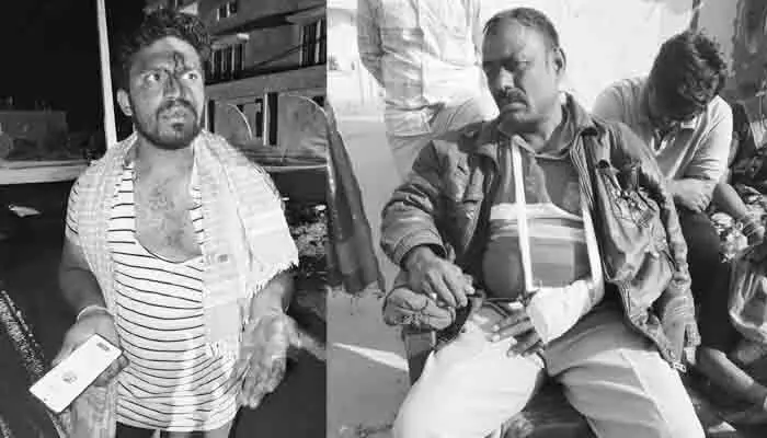 బాహాబాహీకి దిగిన BRS శ్రేణులు.. పలువురికి గాయాలు, ఆస్పత్రికి తరలింపు బాహాబాహీకి దిగిన BRS శ్రేణులు.. పలువురికి గాయాలు, ఆస్పత్రికి తరలింపు
