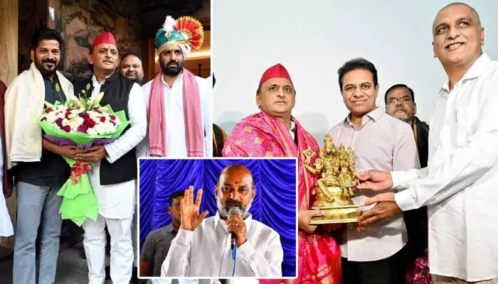 A-B-Cతో రాజకీయ లెక్కలు..! అఖిలేశ్ భేటీలపై బండి సంజయ్ మ్యాథమెటిక్స్ ట్వీట్ A-B-Cతో రాజకీయ లెక్కలు..! అఖిలేశ్ భేటీలపై బండి సంజయ్ మ్యాథమెటిక్స్ ట్వీట్