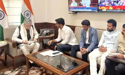 రాష్ట్రానికి సహకారం అందించండి: కేంద్రమంత్రిని కోరిన మంత్రి లోకేశ్