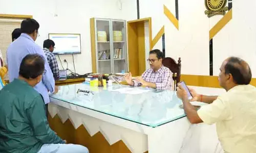తుది విడ‌త ఎన్నిక‌ల‌ను ప్ర‌శాంతంగా నిర్వ‌హించాలి : క‌లెక్ట‌ర్ దివాక‌ర టీఎస్