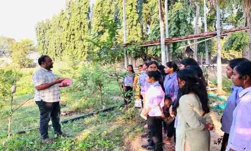ఫీల్డ్ ట్రిప్ ద్వారా అనేక విషయాలు తెలుసుకోగలుగుతారు :  హర్టికల్చర్ ఆఫీసర్ సందీప్ కుమార్